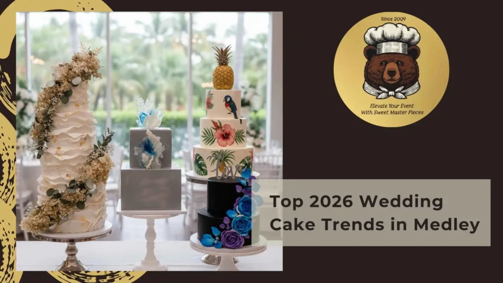 Top 2026 Wedding Cake Trends in Medley